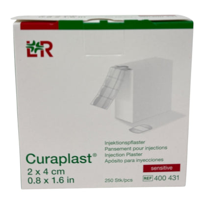 Lohmann & Rauscher Curaplast Sensitive Injektionspflaster 2 x 4 cm