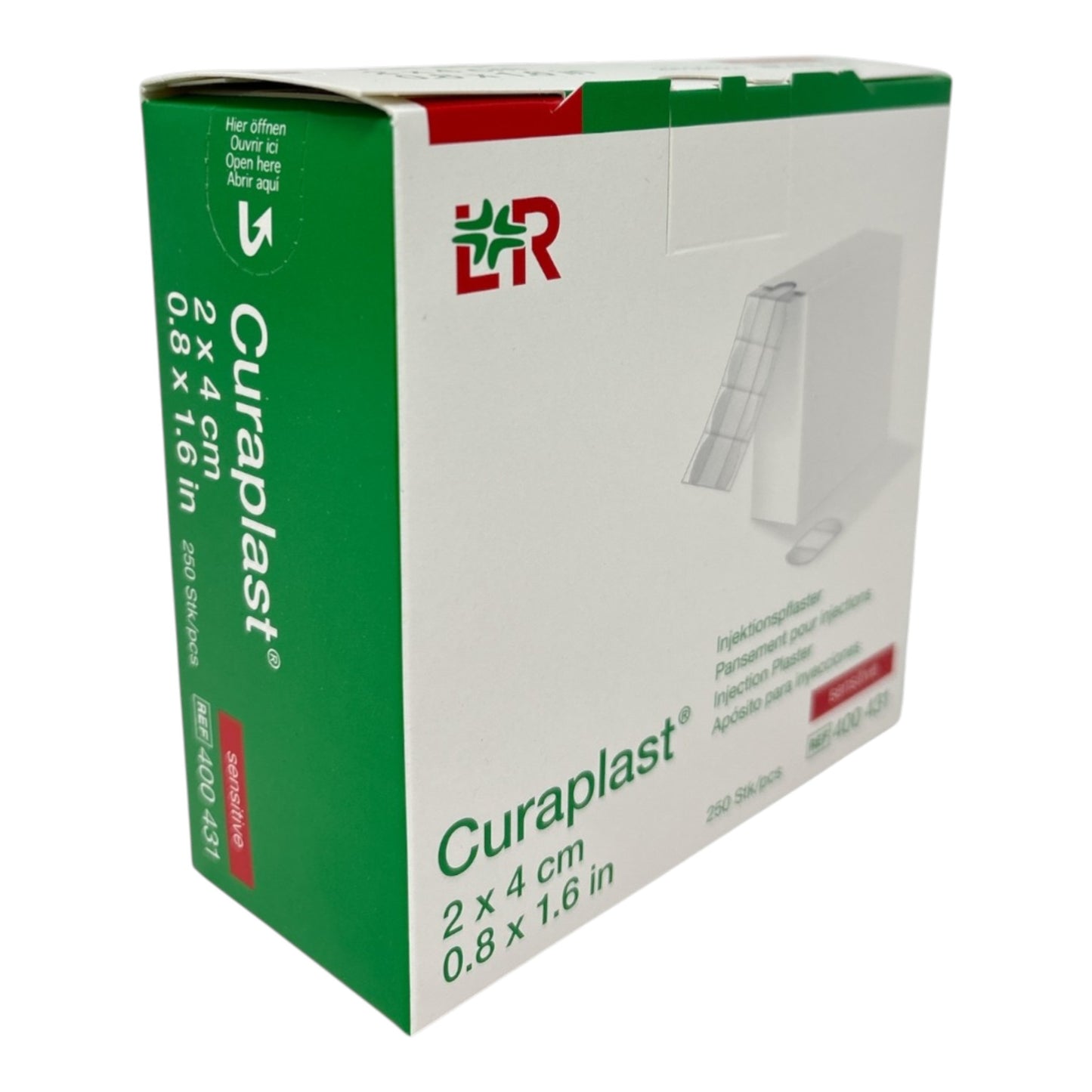 Lohmann & Rauscher Curaplast Sensitive Injektionspflaster 2 x 4 cm