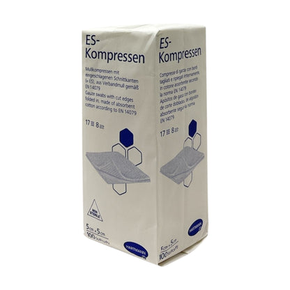 Hartmann ES-Kompressen 5cmx5cm 8-fach unsteril 100 Stück