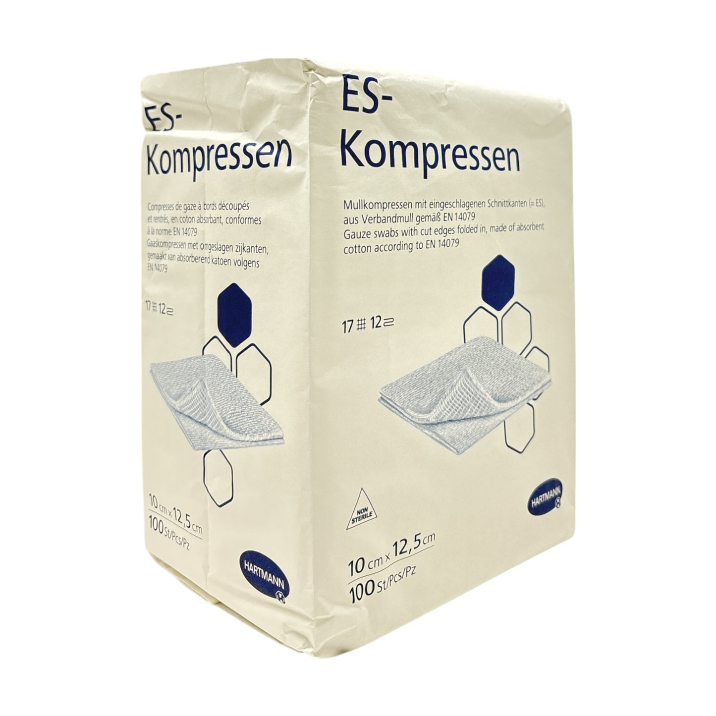 Hartmann ES-Kompressen 10cm x 12,5cm 12-fach unsteril 100 Stück