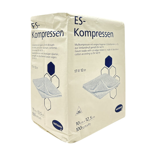 Hartmann ES-Kompressen 10cm x 12,5cm 12-fach unsteril 100 Stück