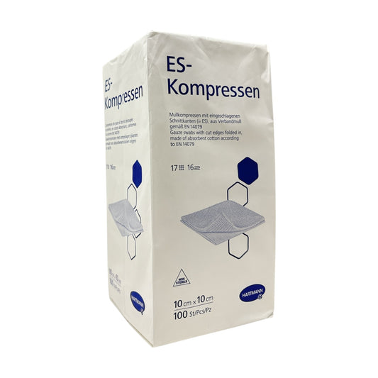 Hartmann ES-Kompressen 10cm x 10cm 16-fach unsteril 100 Stück