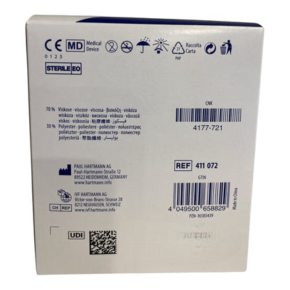 Hartmann Medicomp steril 7,5x7,5cm 4 f (25x2 Stück)