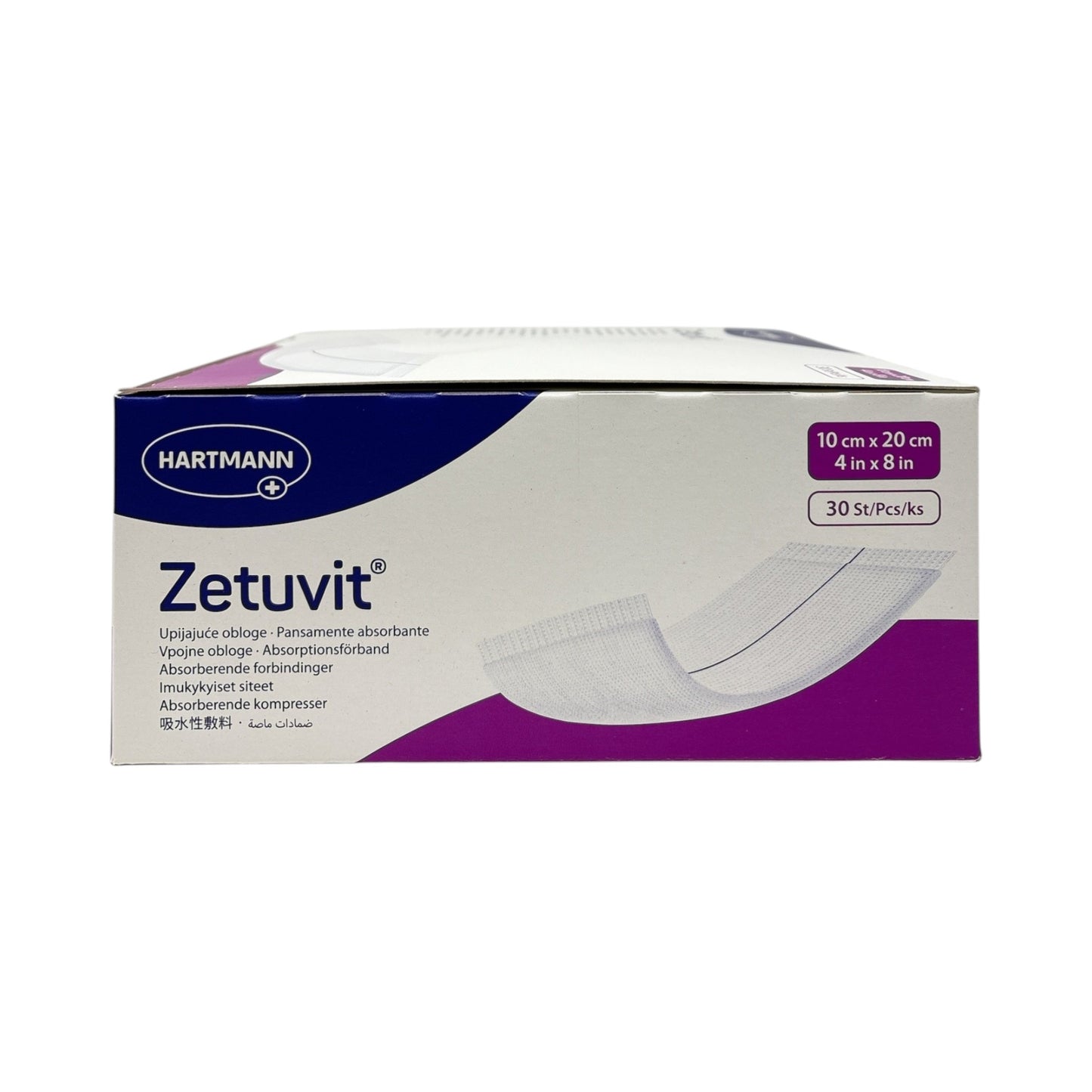 Hartmann Zetuvit Saugkompressen unsteril, Größe: 10 x 20 cm  30 Stück