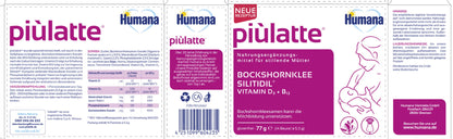 Humana piùlatte, mit Bockshornklee, 14-Tage Packung (77g)
