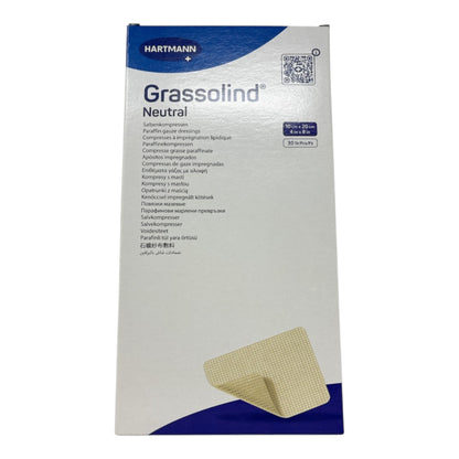 Hartmann Grassolind Salbenkompresse 10 x 20 cm (30 Stück)