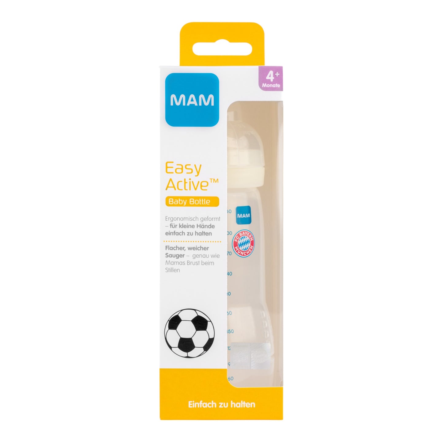 MAM Bundesliga Milchflasche 330ml ab 0+ FC Bayern München