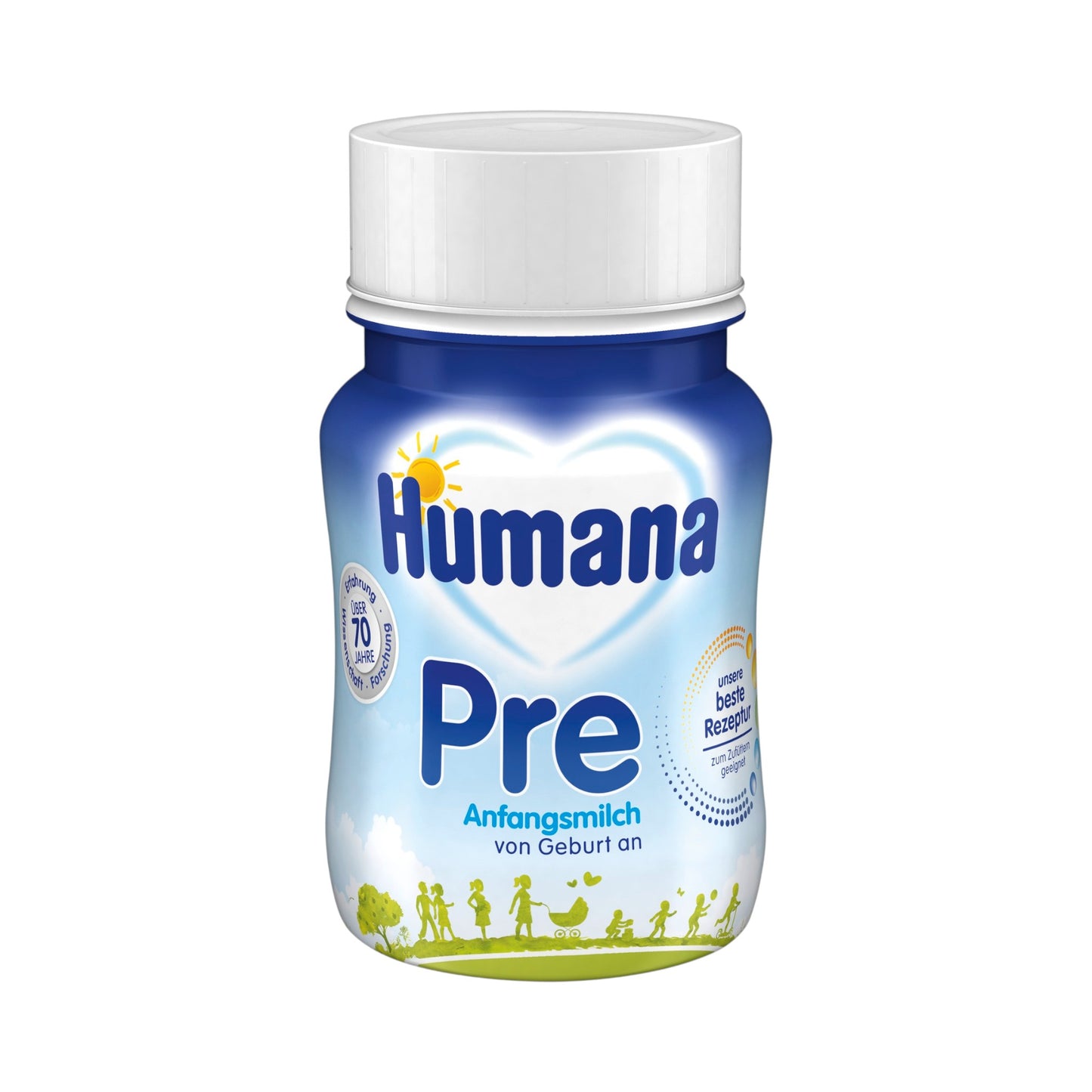 Humana Anfangsmilch PRE trinkfertig 24 x 90ml (2,16l)