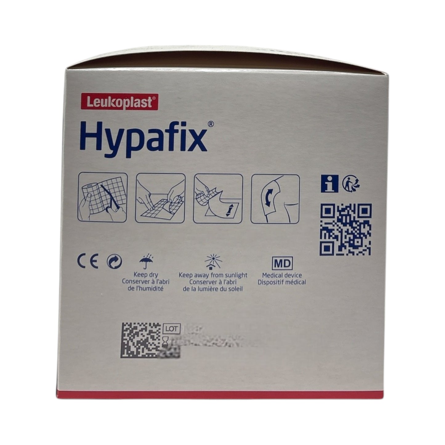 BSN Leukoplast Hypafix 5 cm x 20 m mit Splitliner