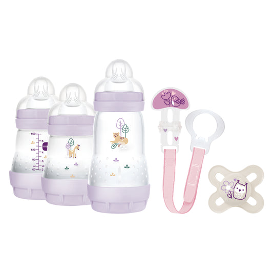 MAM Welcome to the World Geschenke-Set "Uni Lila"