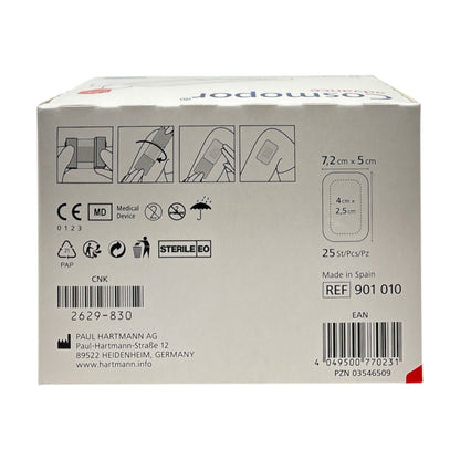 Cosmopor® Advance 7,2 x 5 cm, steril, 25 Stück