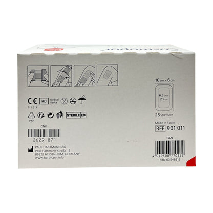 Cosmopor® Advance 10 x 6 cm, steril, 25 Stück