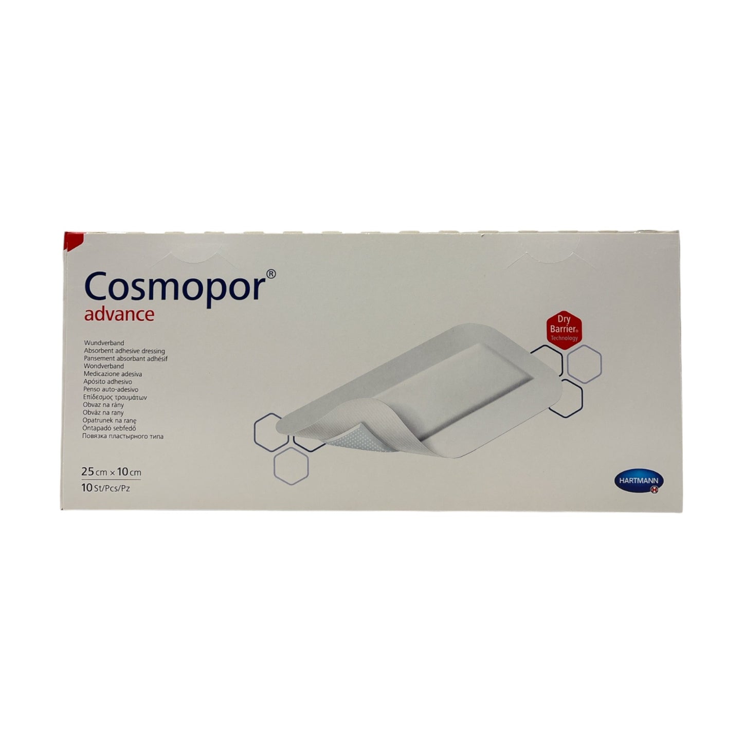 Cosmopor® Advance 35 x 10 cm, steril, 10 Stück
