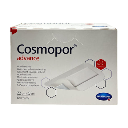 Cosmopor® Advance 7,2 x 5 cm, steril, 10 Stück