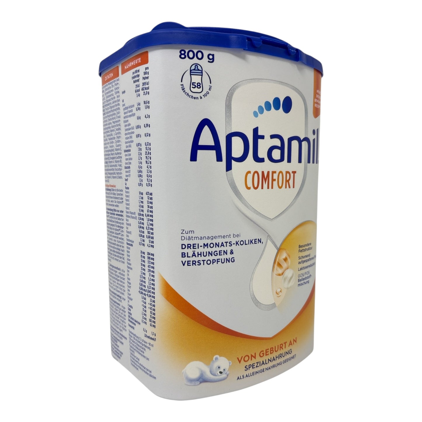 APTAMIL Spezialnahrung Comfort -von Geburt an- 800g