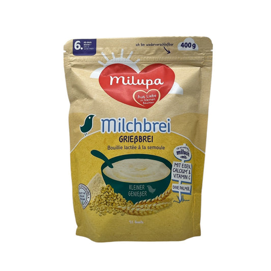 MILUPA Miluvit mit Grießbrei mit Milch (ab dem 6. Monat)