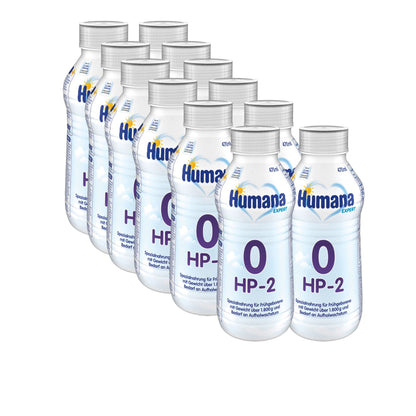 Humana Frühgeborenennahrung 0-HP-2 Expert trinkfertig 12 x 470 ml (5,64 L)