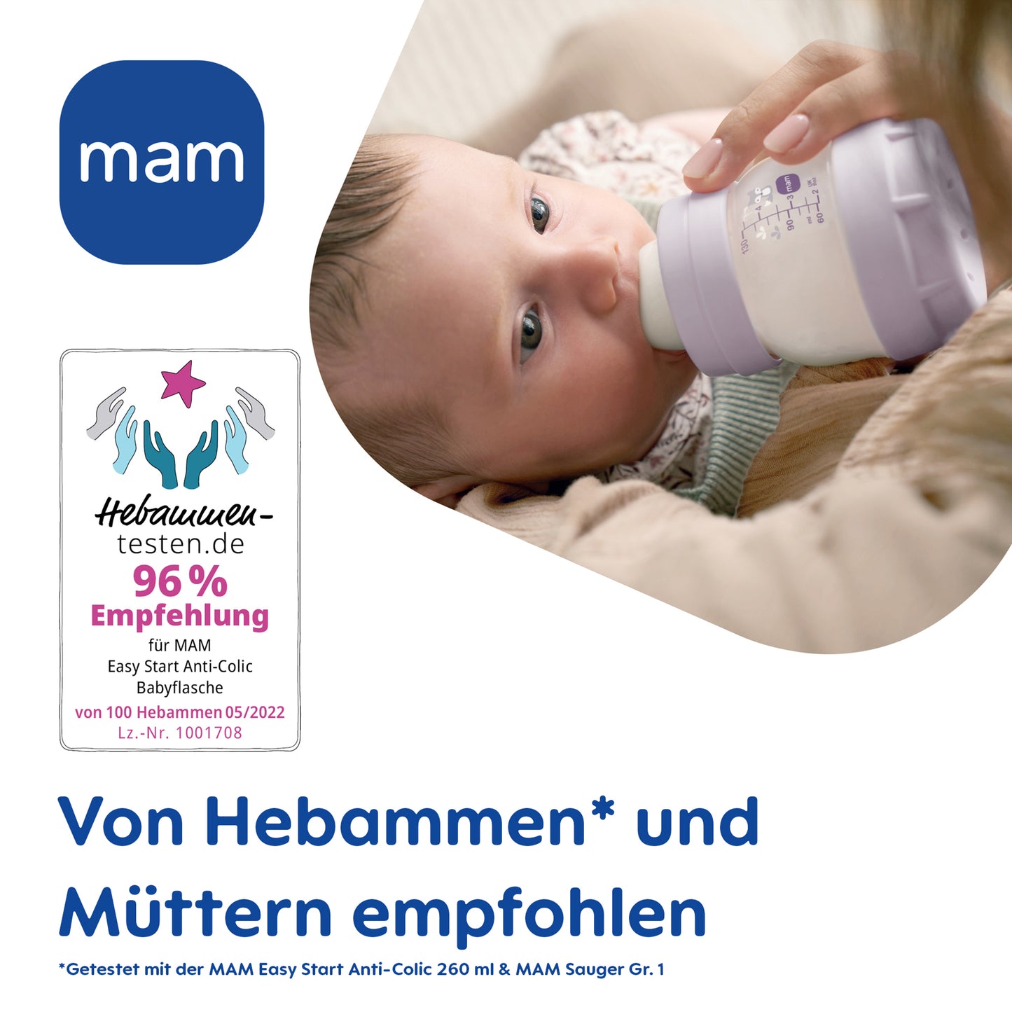 MAM Welcome to the World Geschenke-Set "Uni Lila"