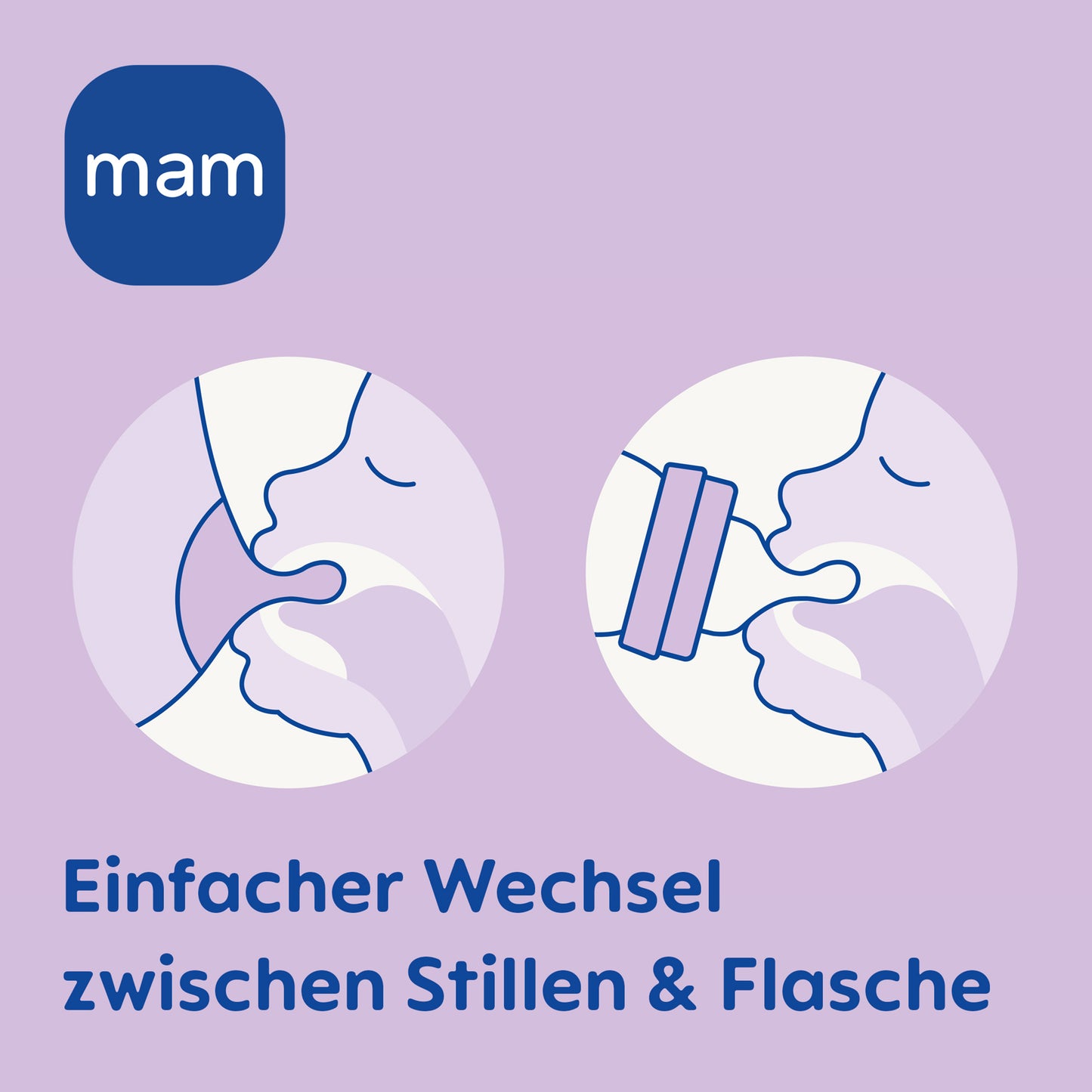 MAM Welcome to the World Geschenke-Set "Uni Lila"