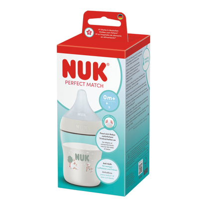 NUK Perfect Match Babyflasche "Schafe" 150 ml