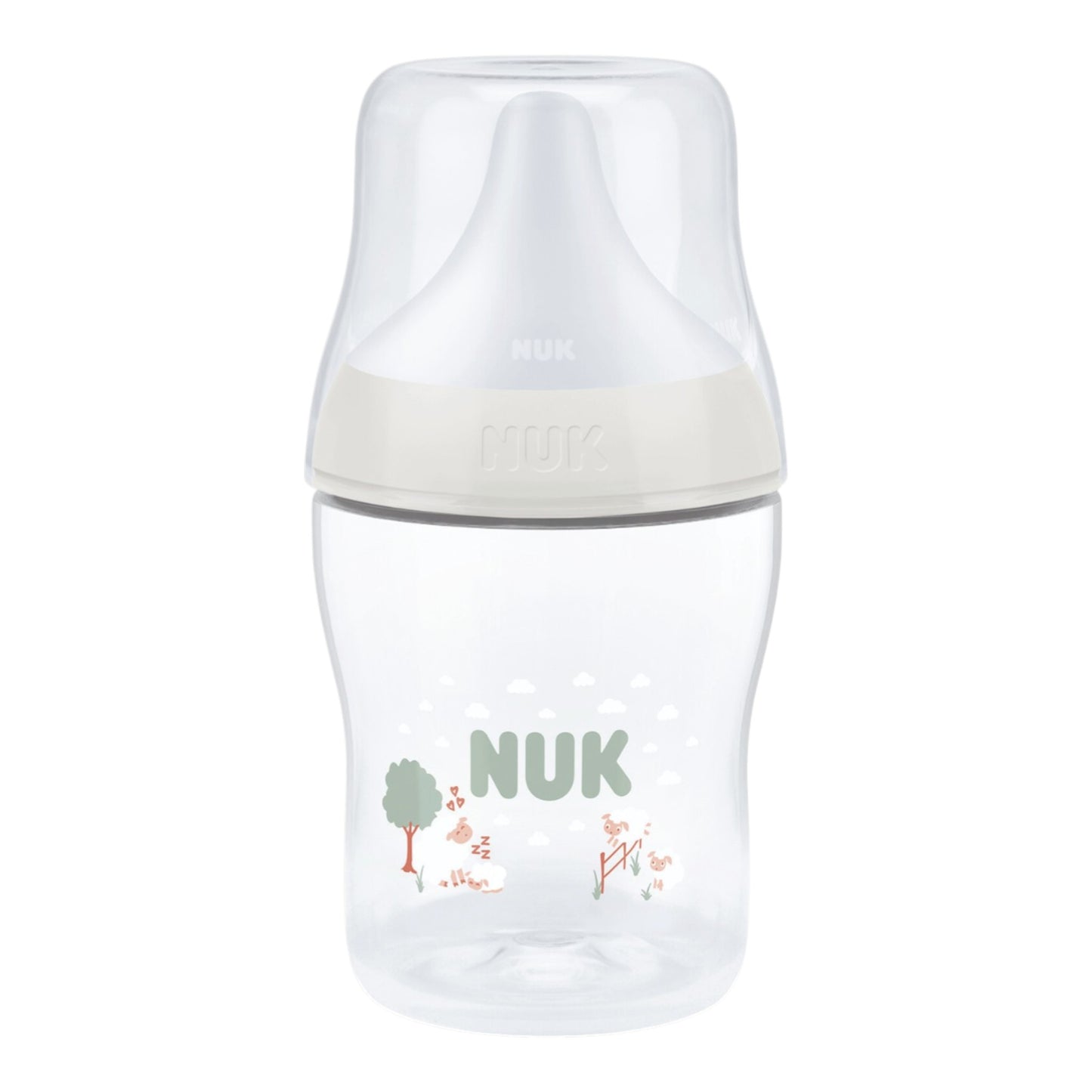 NUK Perfect Match Babyflasche "Schafe" 150 ml