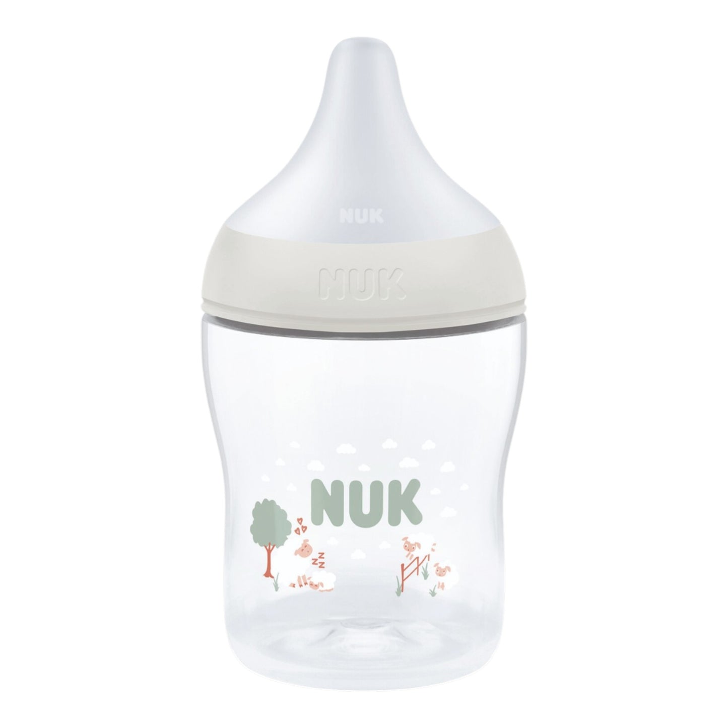 NUK Perfect Match Babyflasche "Schafe" 150 ml