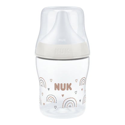 NUK Perfect Match 4er-Babyflaschen-Set "Regenbogen" 150 ml