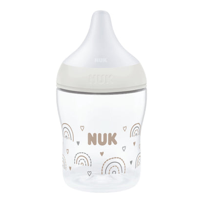 NUK Perfect Match 4er-Babyflaschen-Set "Regenbogen" 150 ml