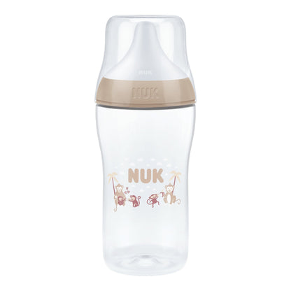 NUK Perfect Match Babyflasche "Affen" 260 ml