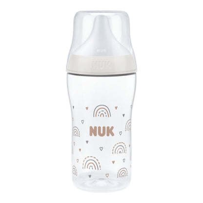 NUK Perfect Match 4er-Babyflaschen-Set "Regenbogen" 260 ml