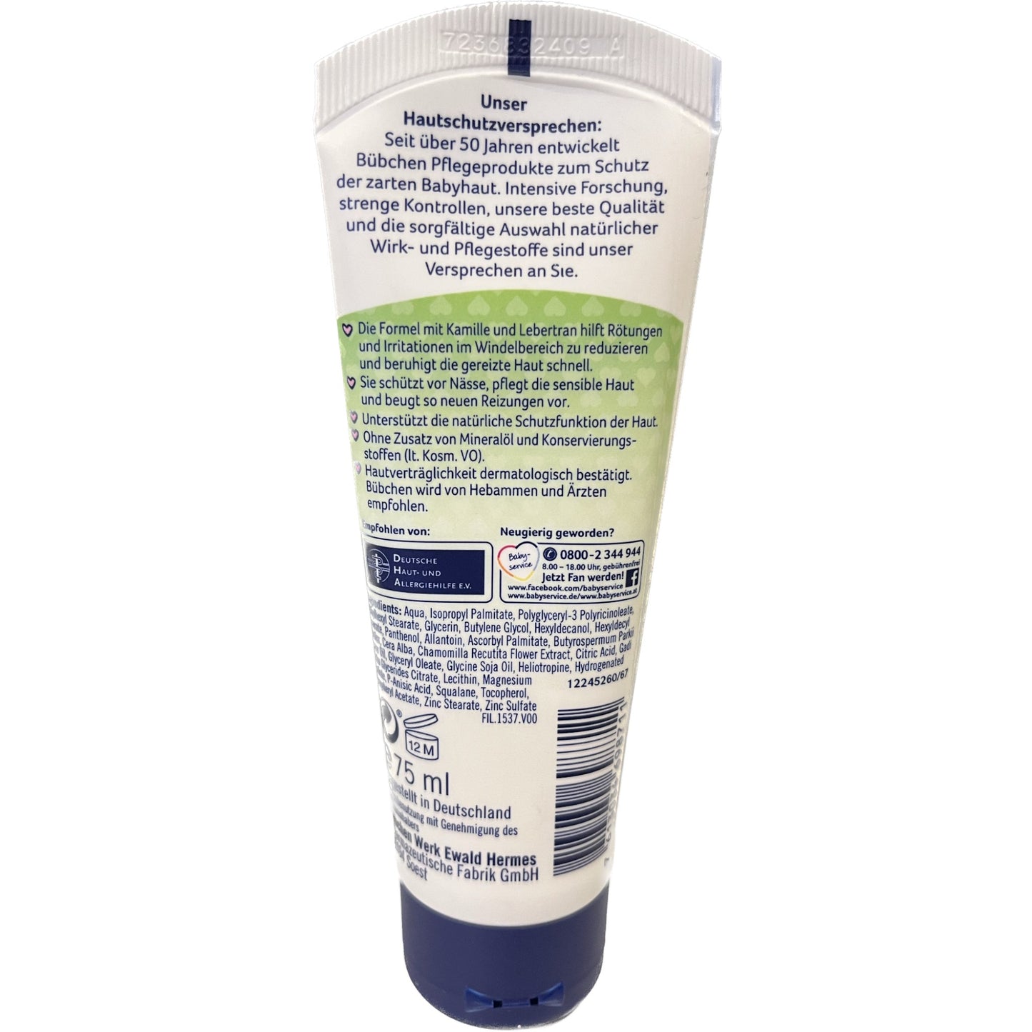 BÜBCHEN Spezial-Wundschutz  SENSITIVE 75 ml