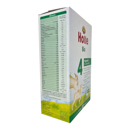 Holle Bio-Folgemilch 4 aus Ziegenmilch (nach dem 12. Monat)