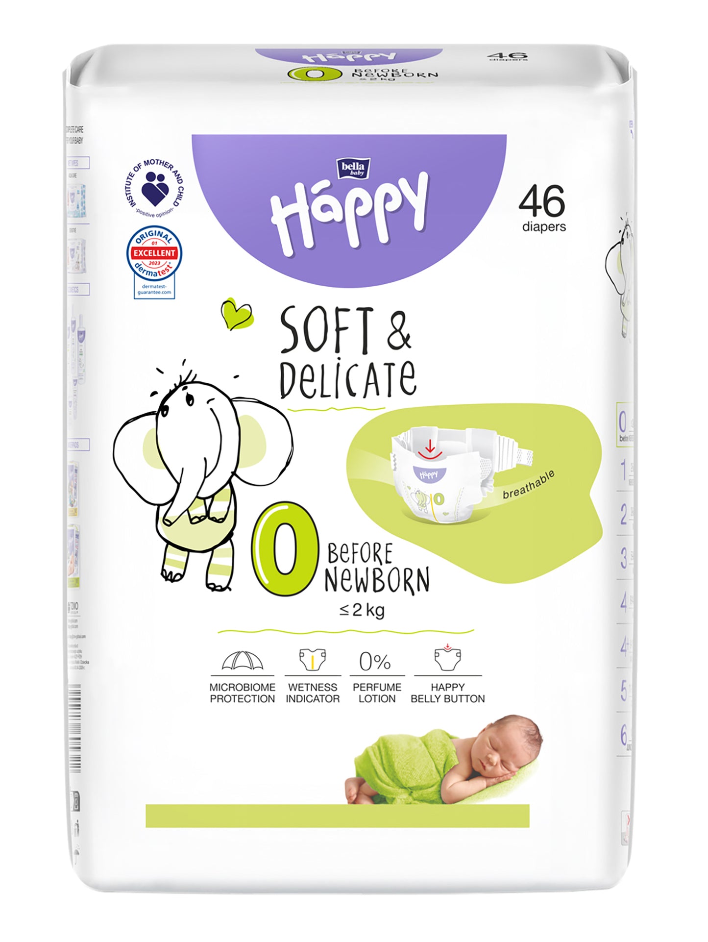 BELLA HAPPY Windeln Frühchen Nr. 0