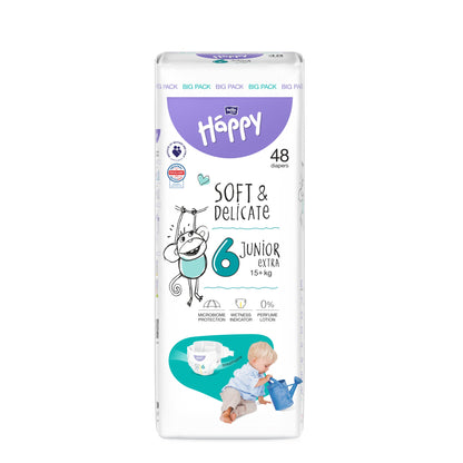 bella baby Happy Gr. 6 Junior Extra 15+ kg (48 Stück)