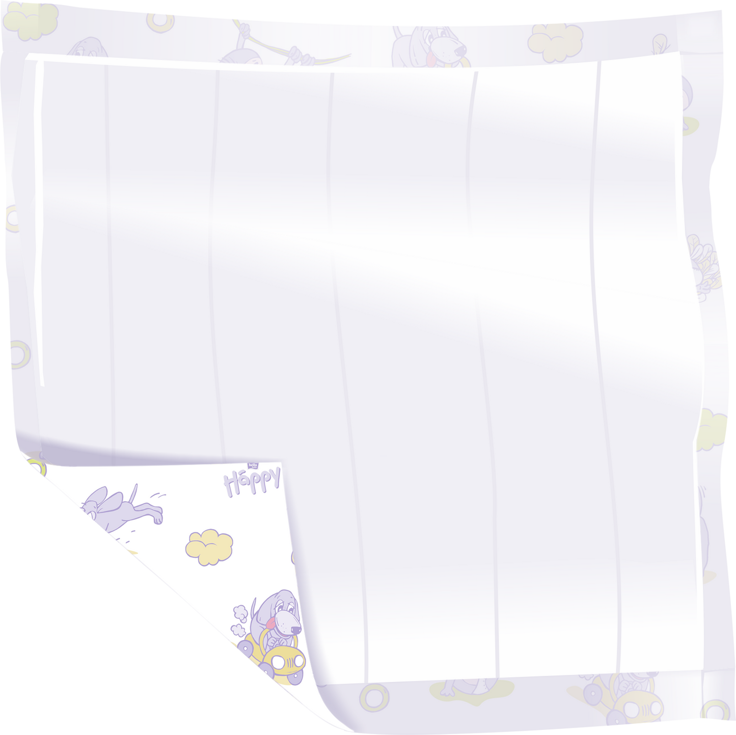Bella Baby Happy Wickelunterlagen 60cmx90cm (10 Stück)