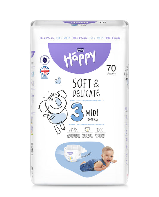 BELLA HAPPY Windeln Gr.3 Midi
