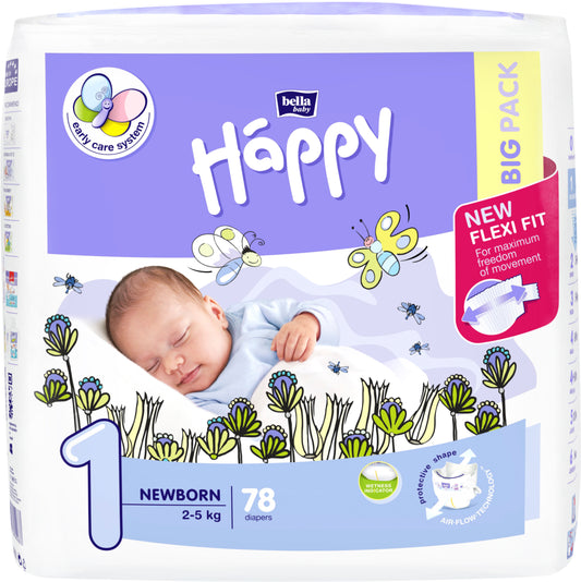 BELLA HAPPY Windeln Newborn  Gr.1